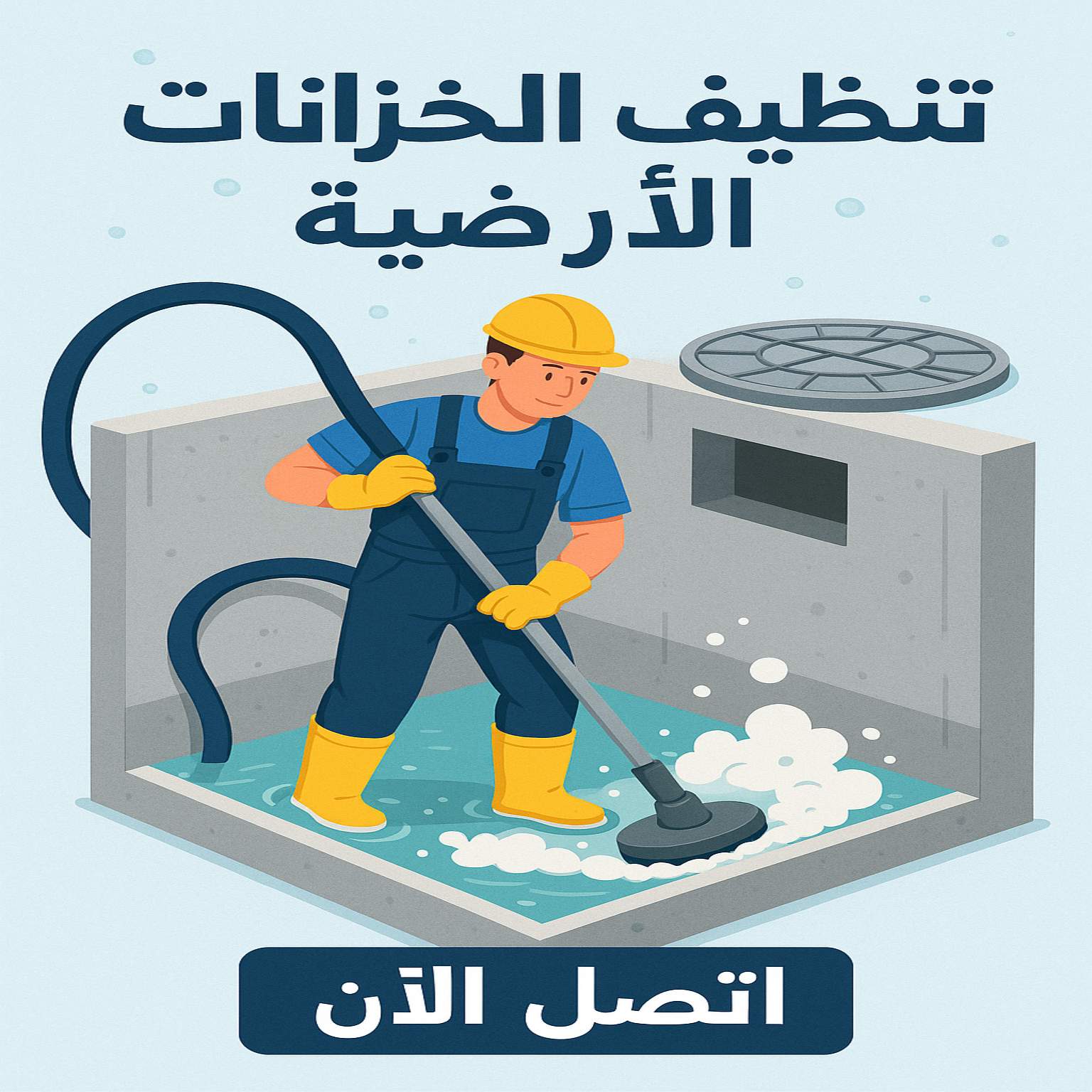 شركة تنظيف خزانات المياة