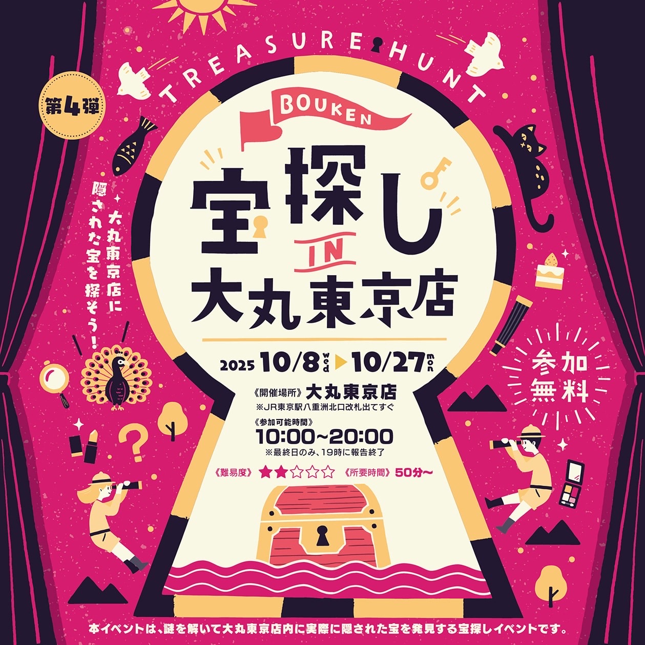 第4弾 BOUKEN 宝探しIN 大丸東京店
