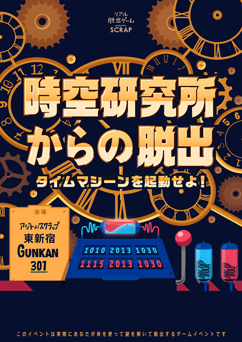 時空研究所からの脱出