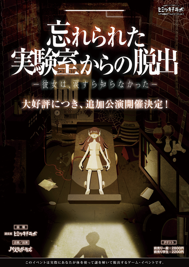 忘れられた実験室からの脱出