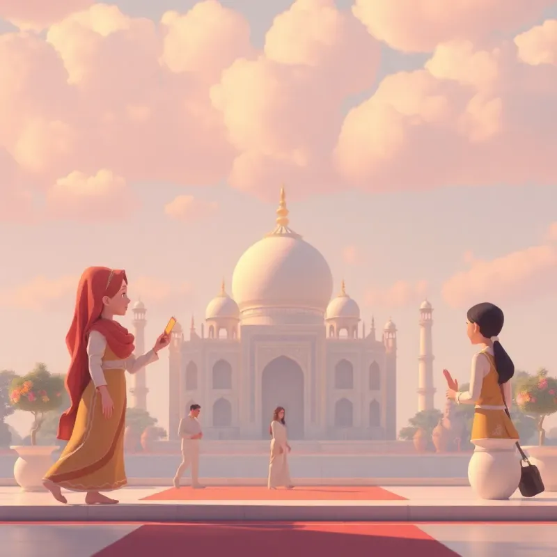 علي وأحمد، طفل عربي، يتعانقان بفرحة في نهاية الزيارة، مشاعر الأخوة والفرح بينهما، البيئة محيطة مريحة، ألوان دافئة، تفاصيل واضحة، جودة أعلى