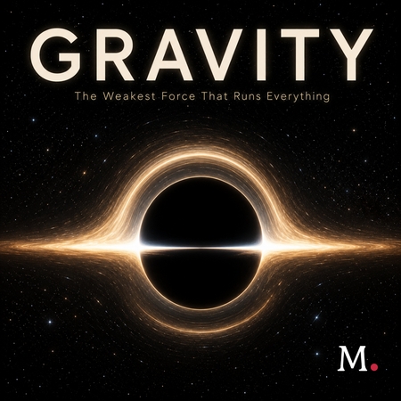 Gravity: The Weakest Force That Runs Everything audio documentary cover