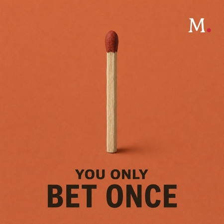 The Bet You Only Get to Make Once audio documentary cover