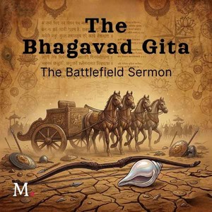 The Bhagavad Gita: The Battlefield Sermon audio documentary cover