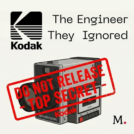 The Engineer Who Invented the Future and Was Told to Hide It audio documentary cover