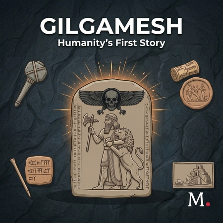 The Epic of Gilgamesh: Humanity's First Story audio documentary cover