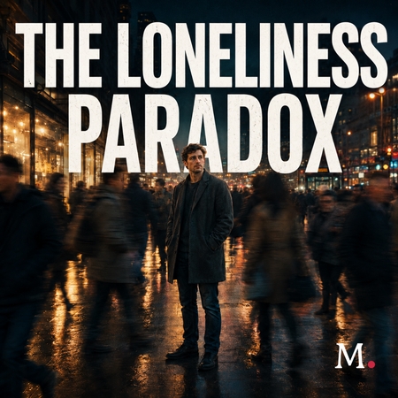 The Loneliness Paradox audio documentary cover
