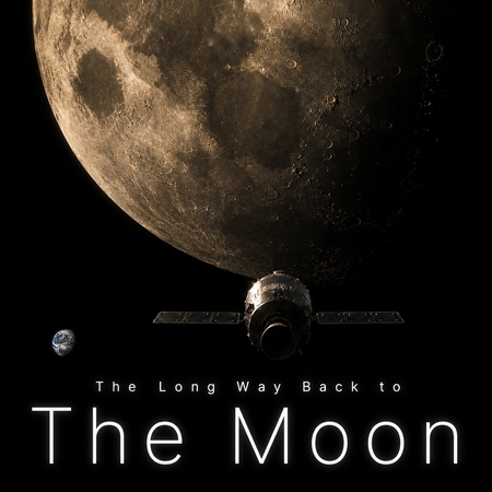The Long Way Back to the Moon audio documentary cover