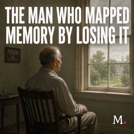 The Man Who Mapped Memory by Losing It audio documentary cover