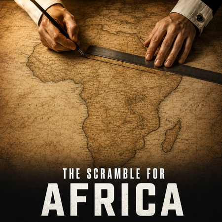 The Scramble for Africa: How a Continent Was Carved Up Over Lunch audio documentary cover