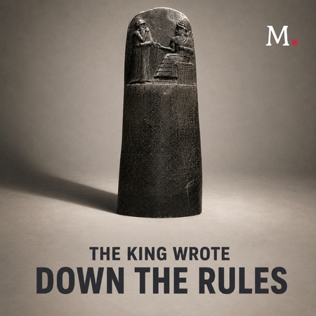 When the King Wrote Down the Rules audio documentary cover