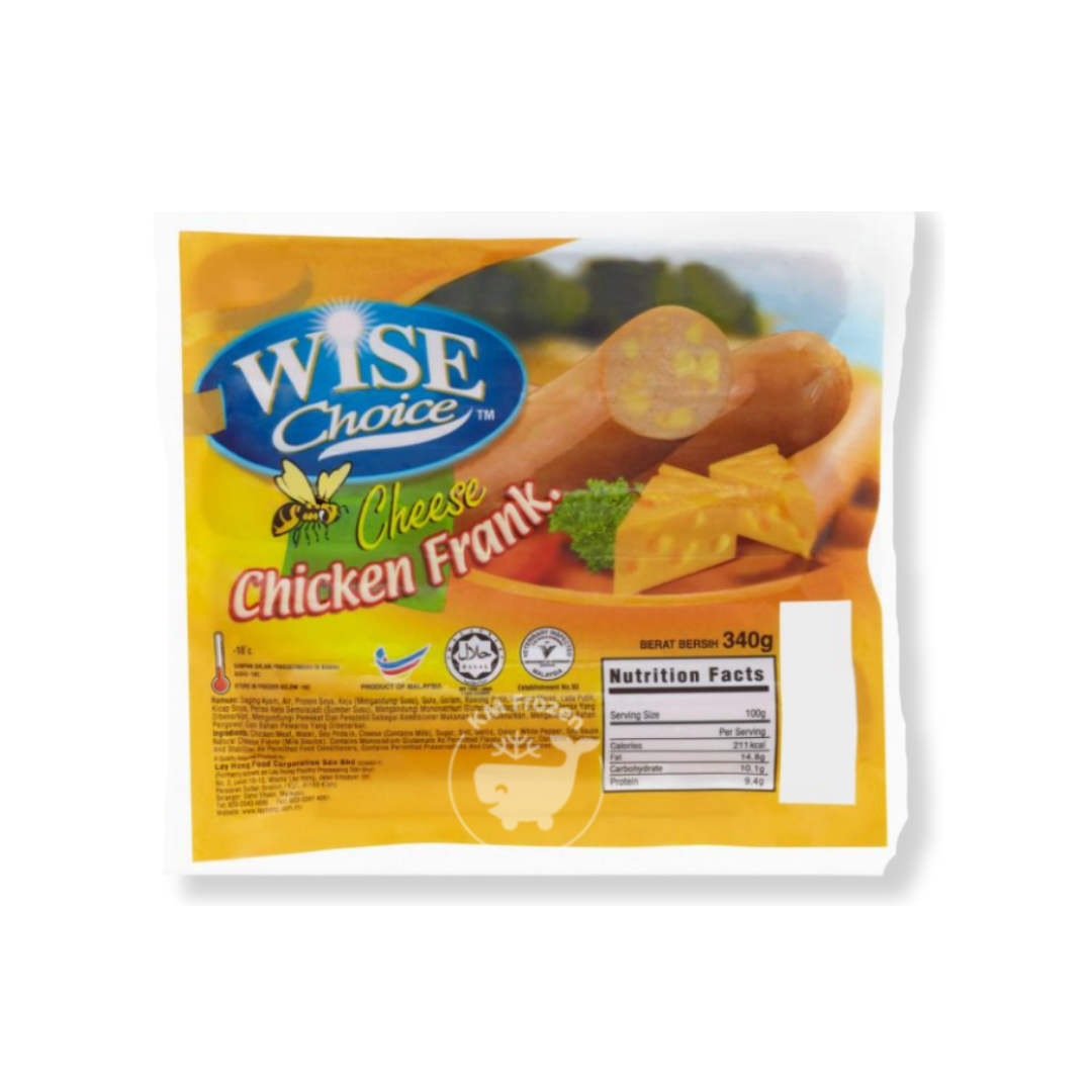 Wise Choice Cheese Chicken Frank
