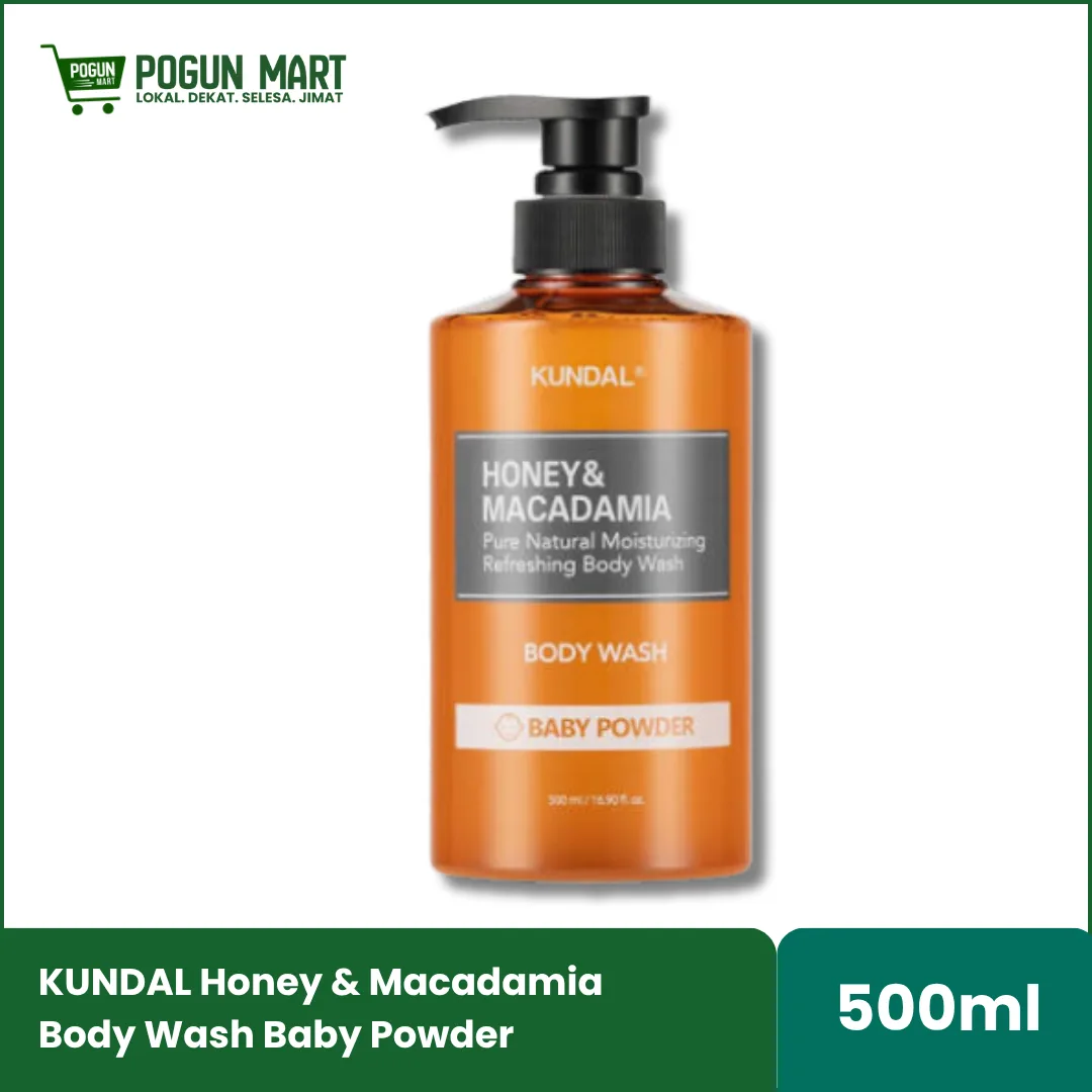 KUNDAL Honey & Macadamia Body Wash Baby Powder