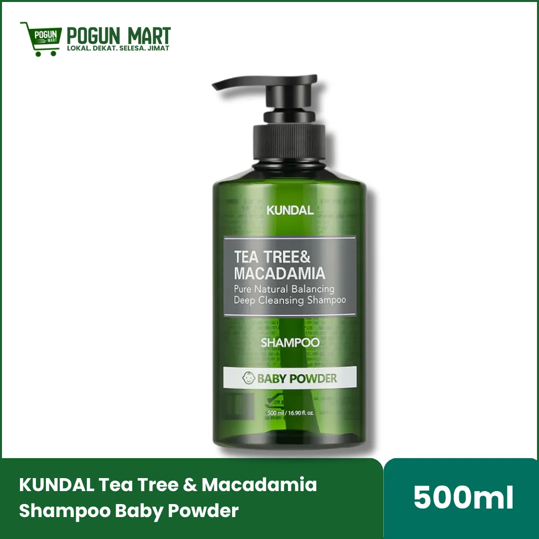 KUNDAL Tea Tree & Macadamia Shampoo Baby Powder