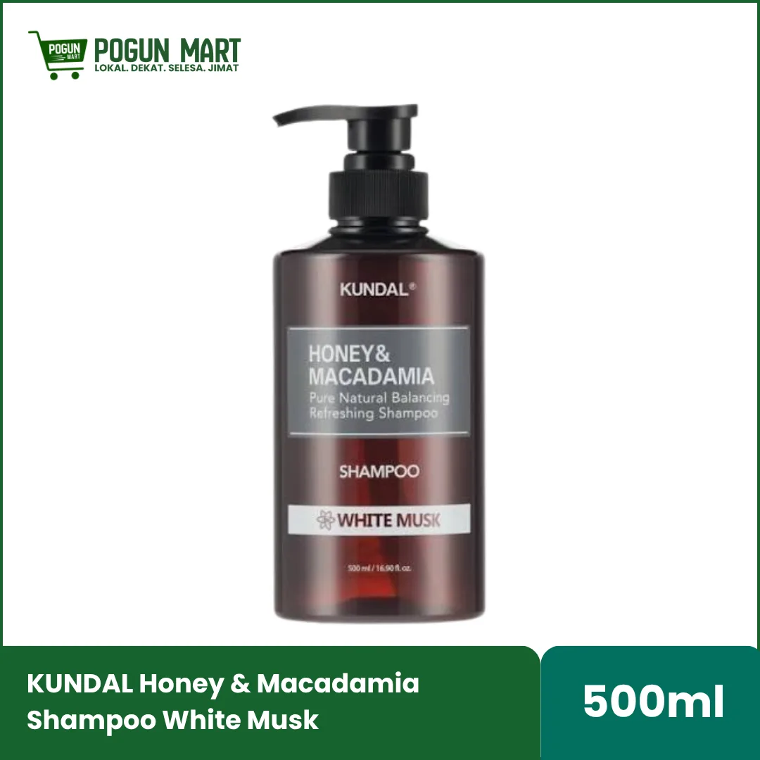 KUNDAL Honey & Macadamia Shampoo White Musk