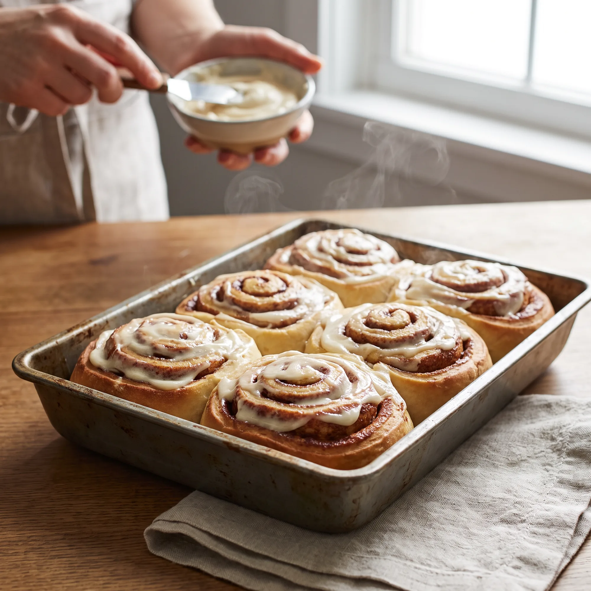 Cinnamon rolls (box of 6)