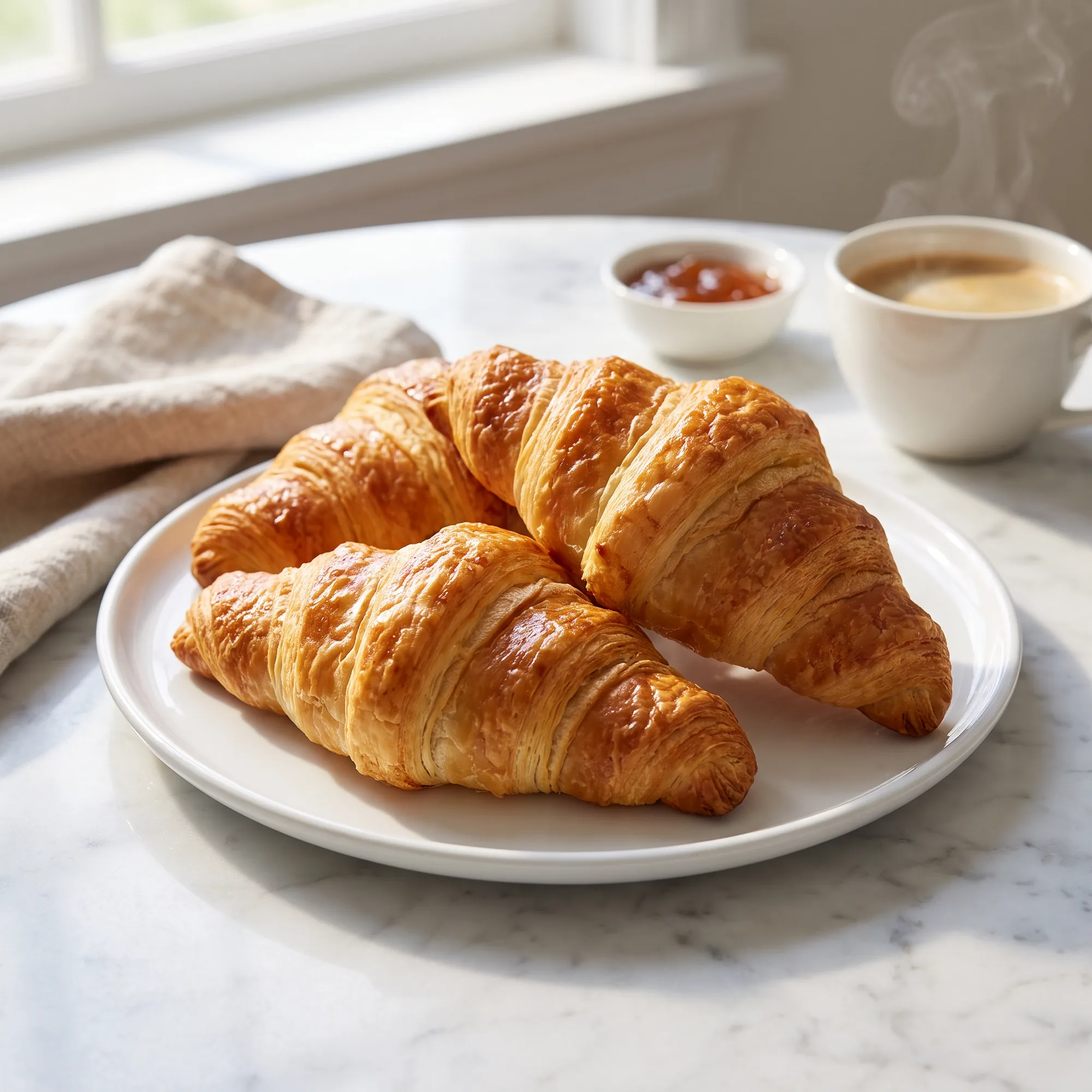 Butter croissants (box of 4)