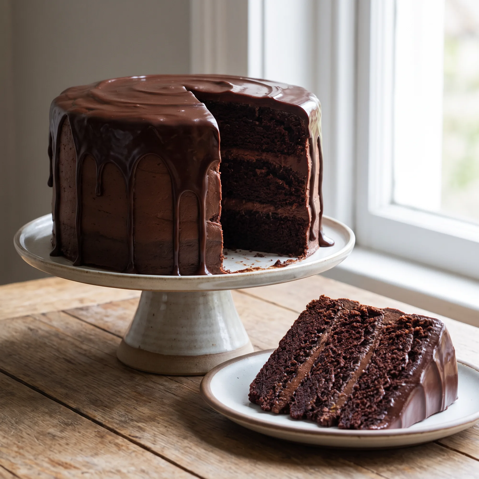 Chocolate fudge cake