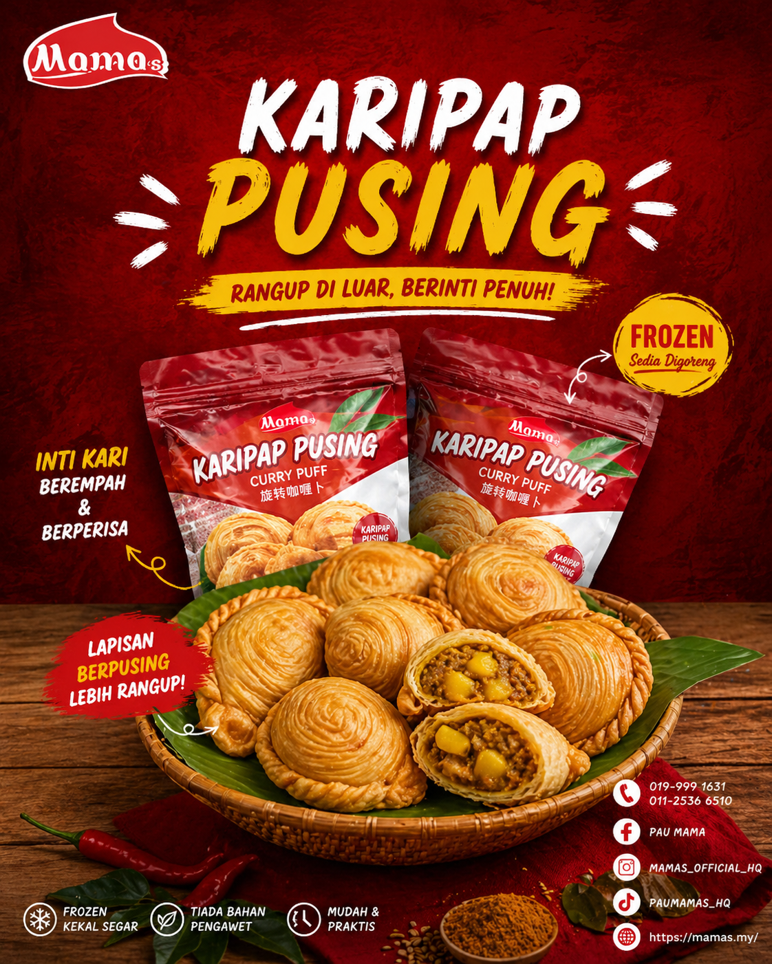 Frozen Karipap