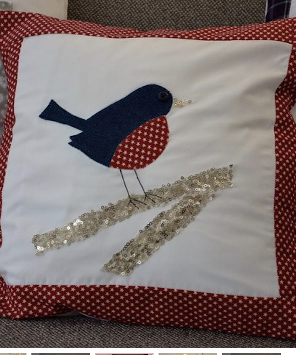 Kid's Christmas Cushion Covers Birmingham Rocks