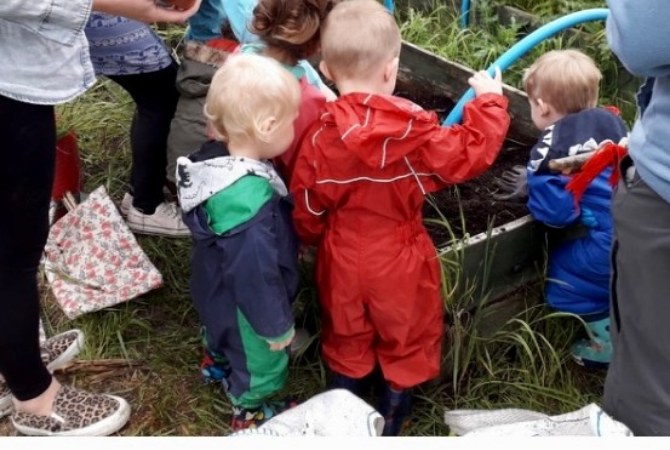 Allotment Tots and Young Growers