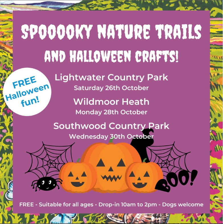 Spooky Nature Trails Farnham Rocks