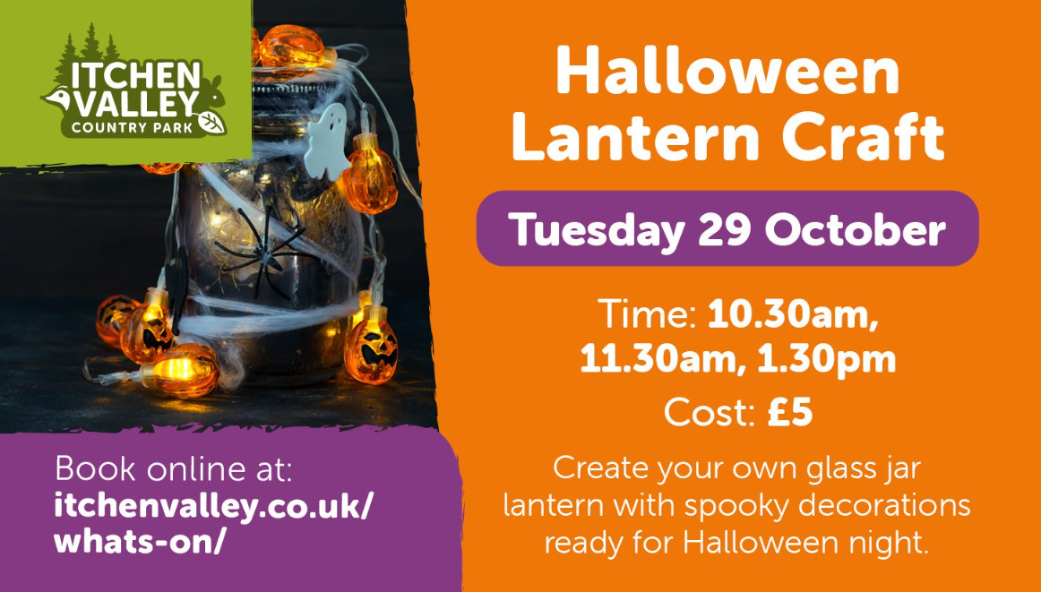Halloween Craft Glass Jar Lanterns Southampton Rocks