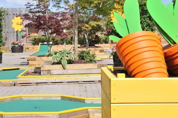 Mini Golf at Hillier Garden Centre Cheddar