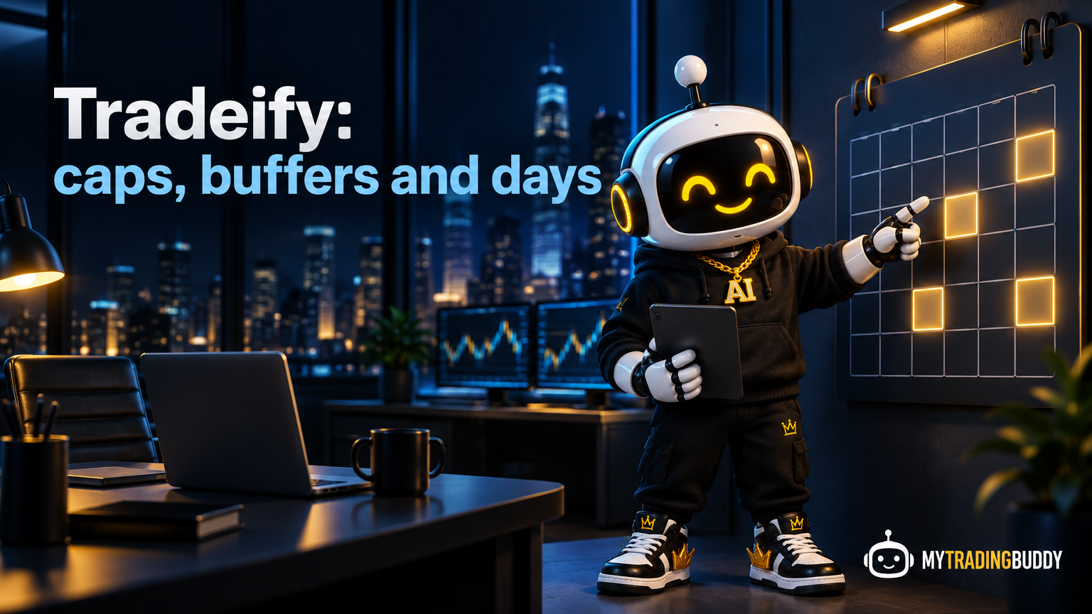 Four Tradeify funded plans compared: Select Flex, Select Daily, Growth and Lightning
