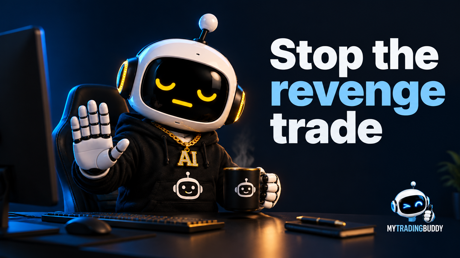 Revenge Trading: How to Interrupt the Next Bad Trade illustrated with clearly labelled concepts.