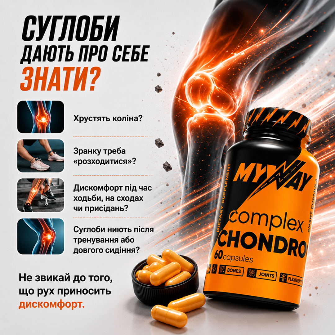 Хондро Комплекс, категорія Вітаміни та мінерали, мініатюра