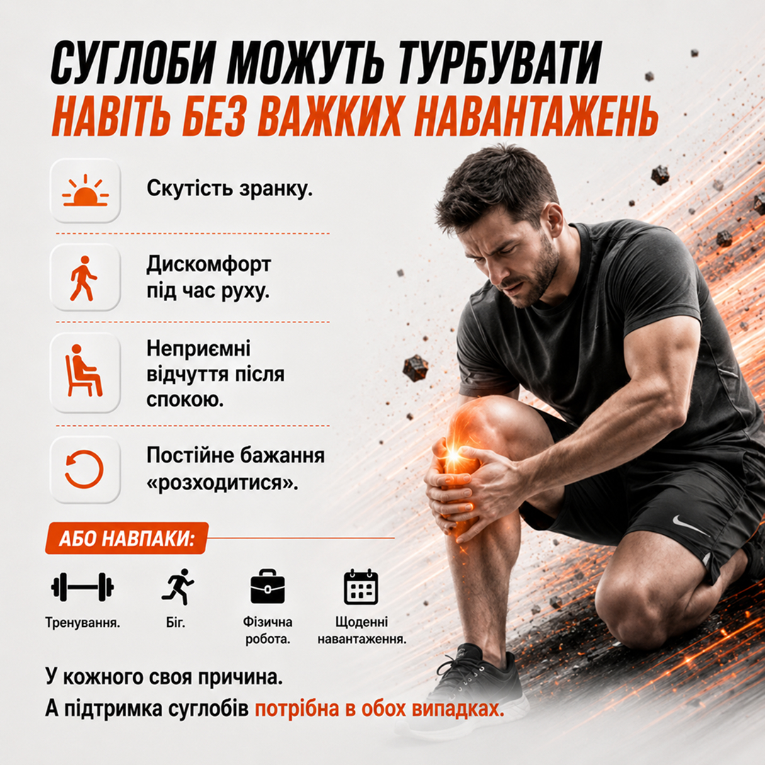 Хондро Комплекс, Для підтримки кісток, суглобів, зв’язок, хрящів та комфортного руху без дискомфорту., мініатюра