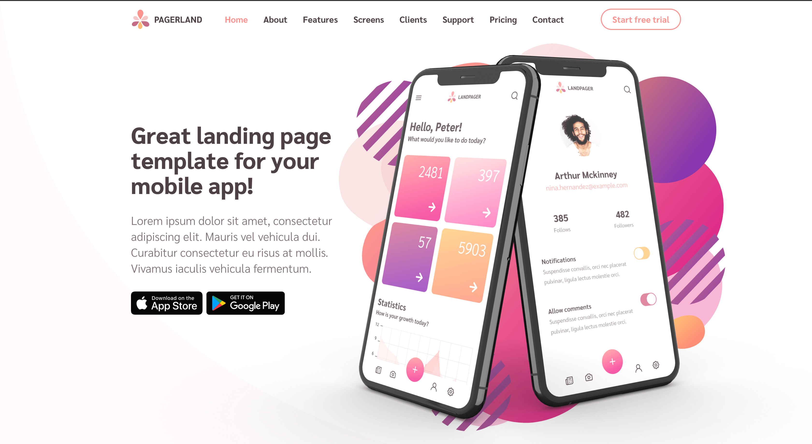 Next.js Startup Landing Page