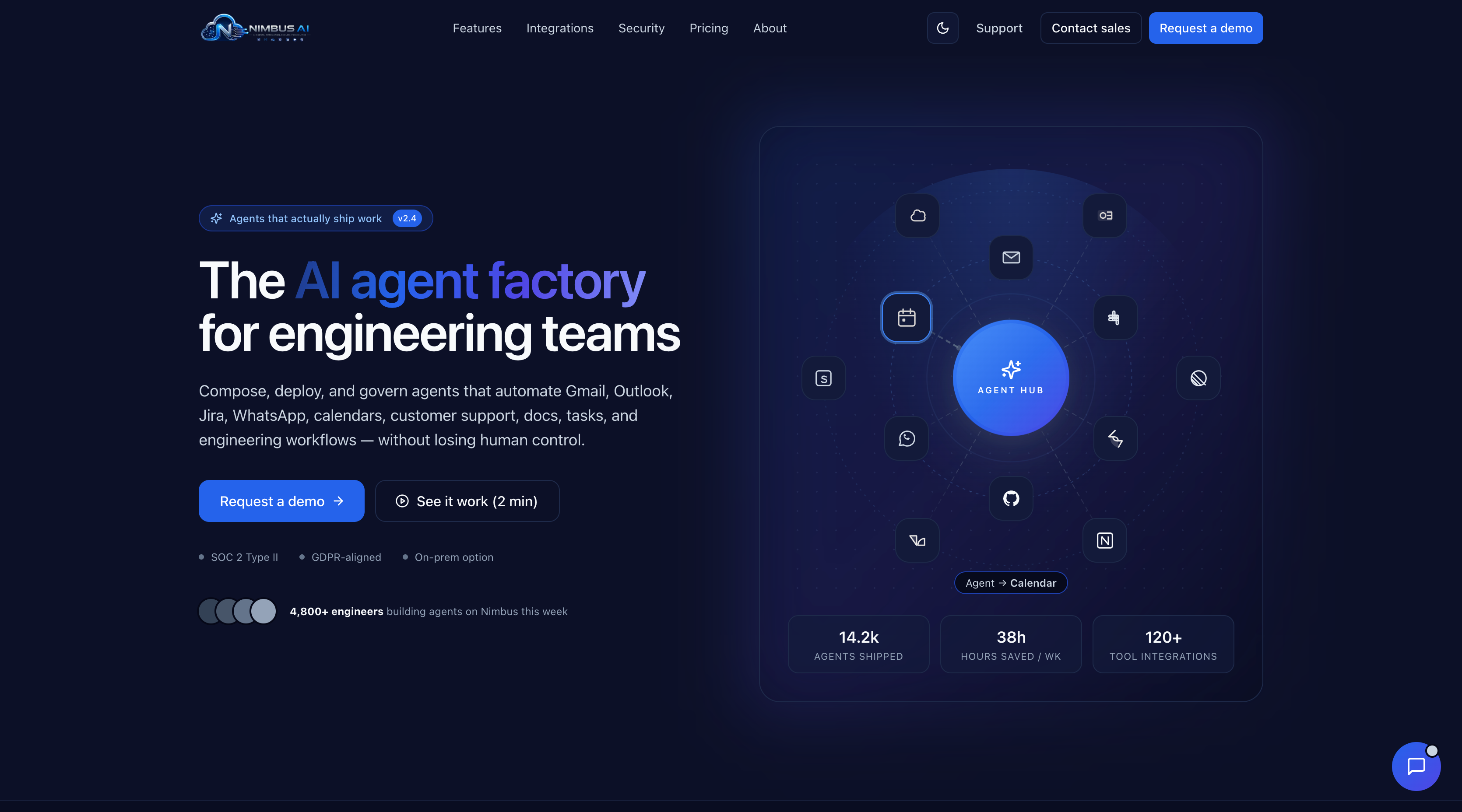  Nimbus: AI Agent Factory for Modern Teams & Professionals