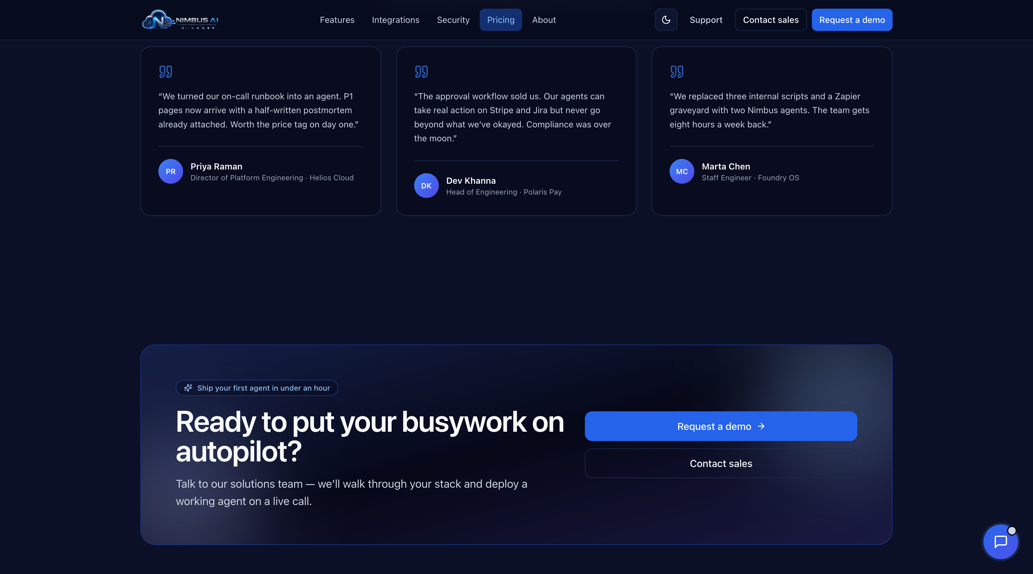  Nimbus: AI Agent Factory for Modern Teams & Professionals