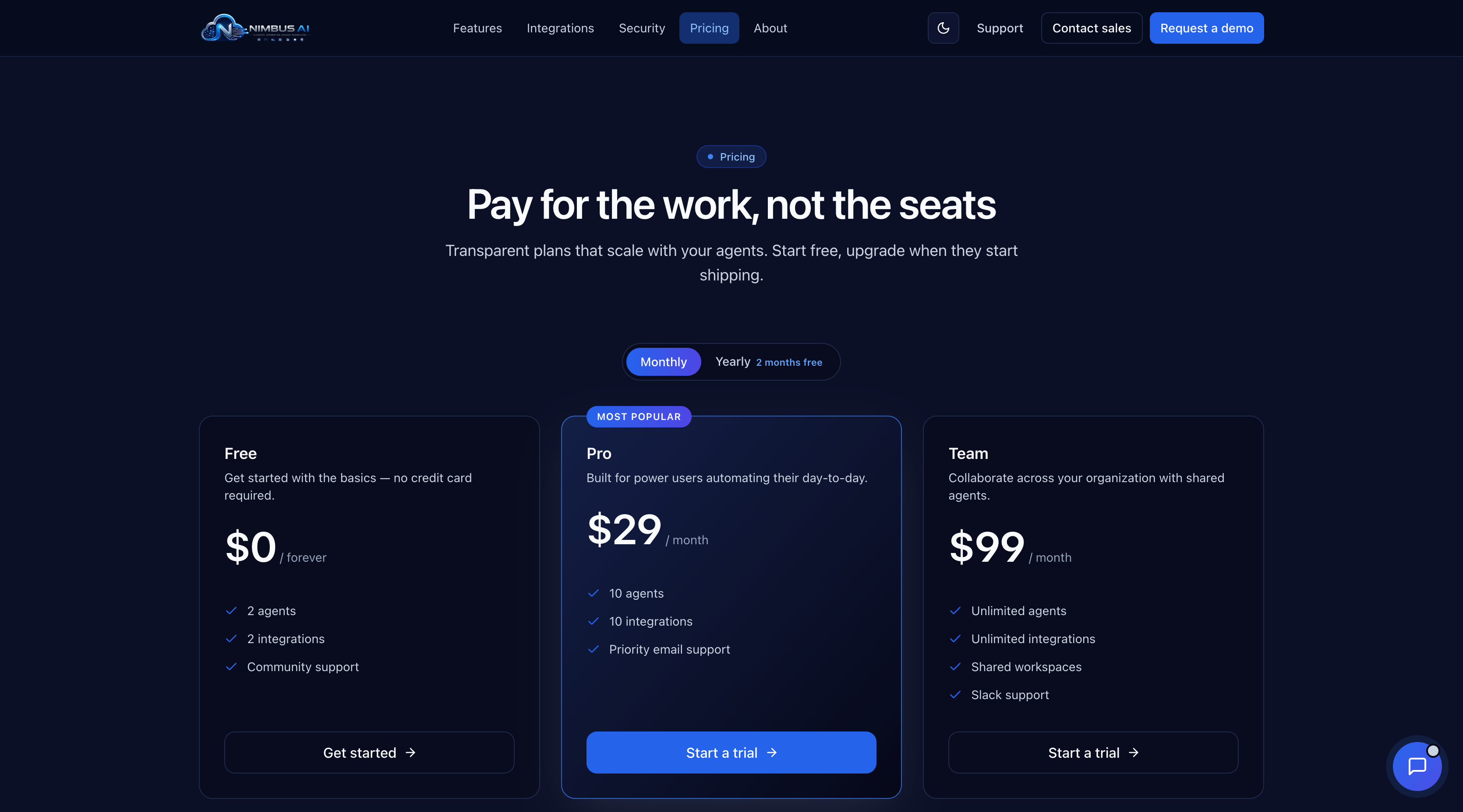  Nimbus: AI Agent Factory for Modern Teams & Professionals
