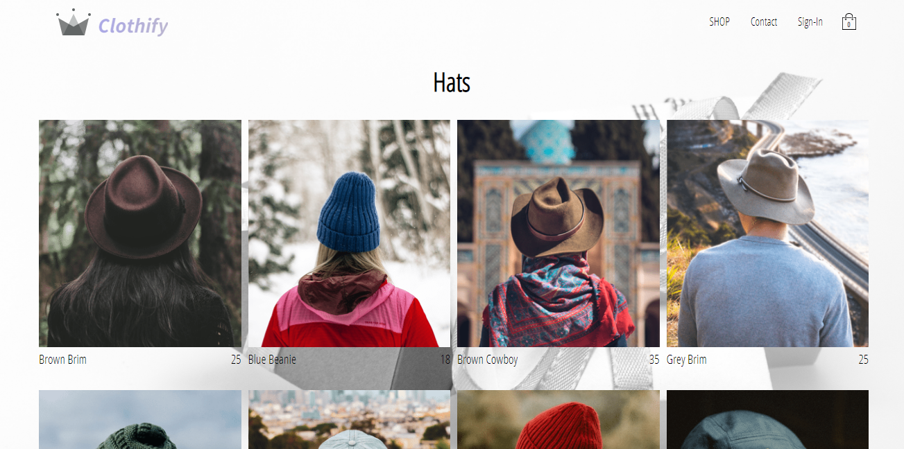 Clothify — E-Commerce Fashion Platform