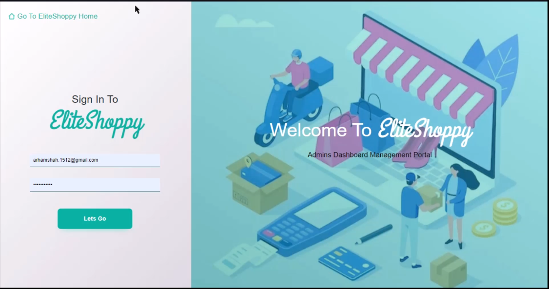 EliteShoppy CommerceHQ — Smart E-Commerce Administration Platform