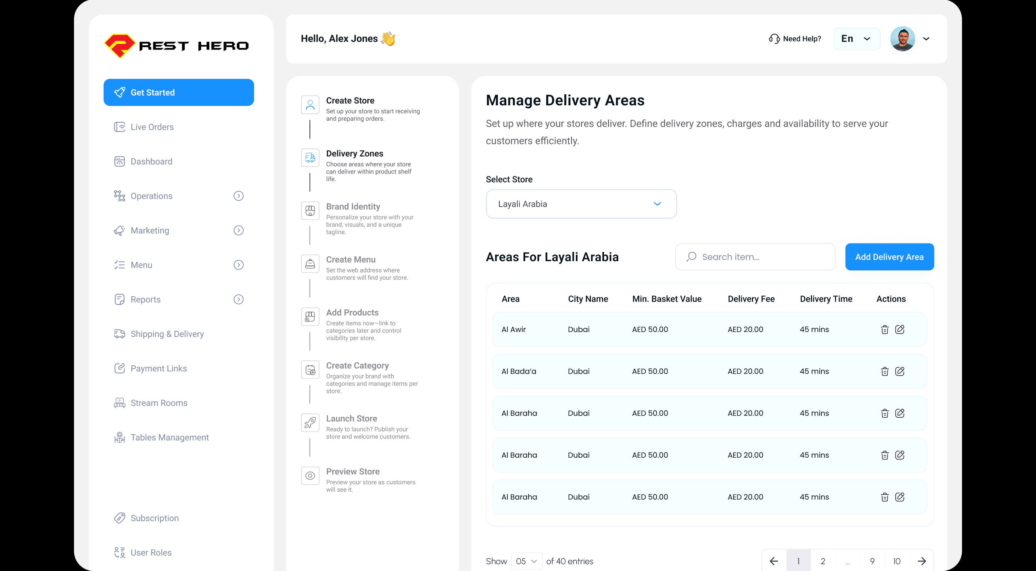 RestHero — Social Commerce & SaaS Ordering Platform