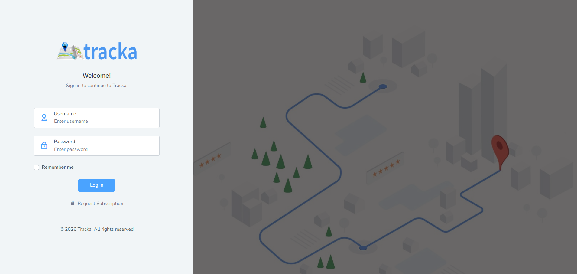 Tracka — Tracking Everywhere