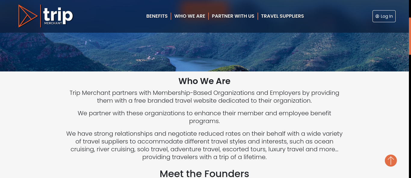 TripMerchant — Modern Travel & Membership Platform