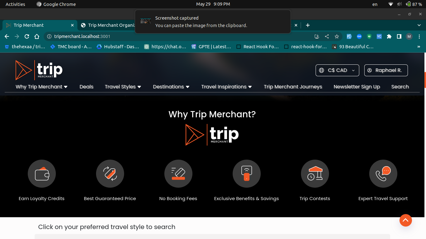 Tripmerchant - Enterprise Travel Experience Platform