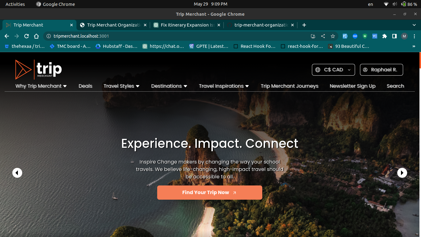 Tripmerchant - Enterprise Travel Experience Platform