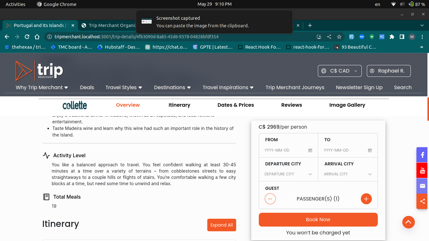 Tripmerchant - Enterprise Travel Experience Platform