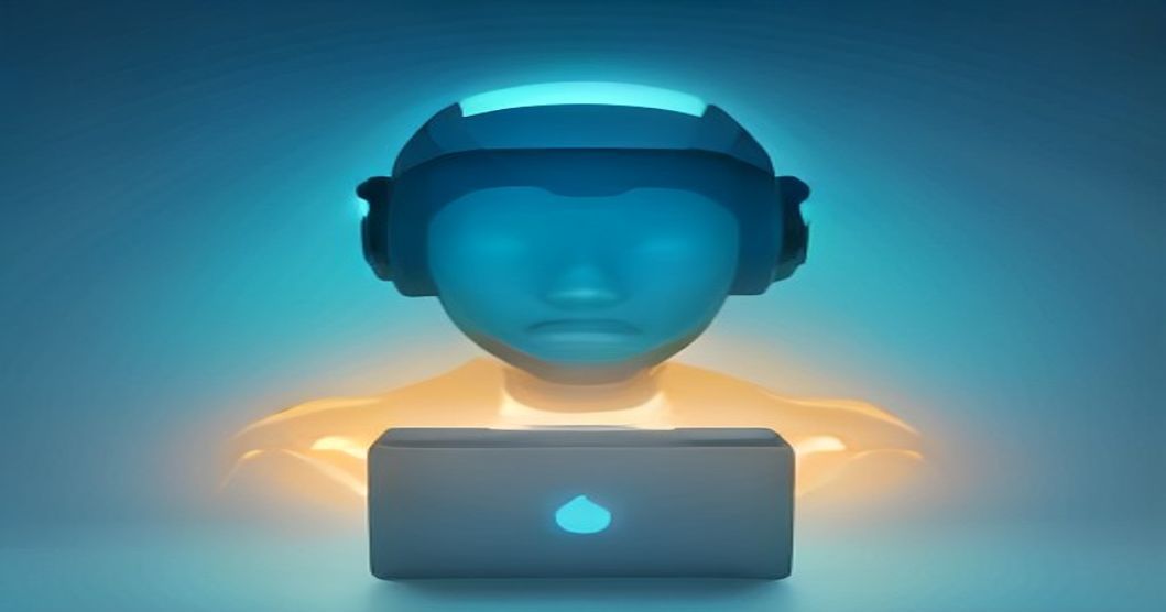 Futuristic robot learning to navigate a three-dimensional world