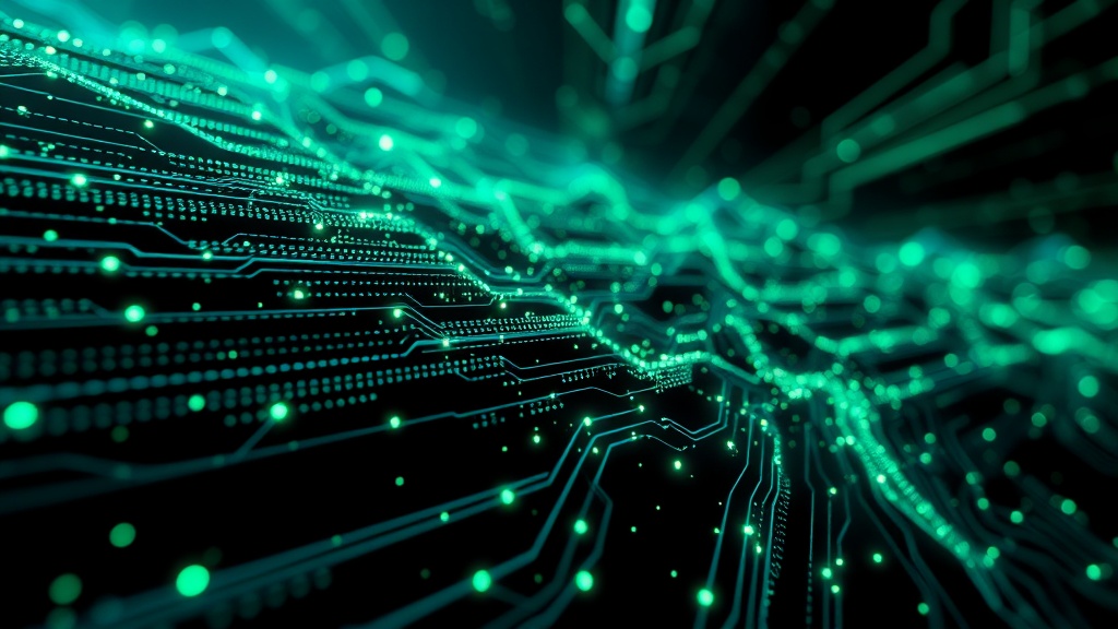 Abstract green neural rendering circuitry for DLSS 5