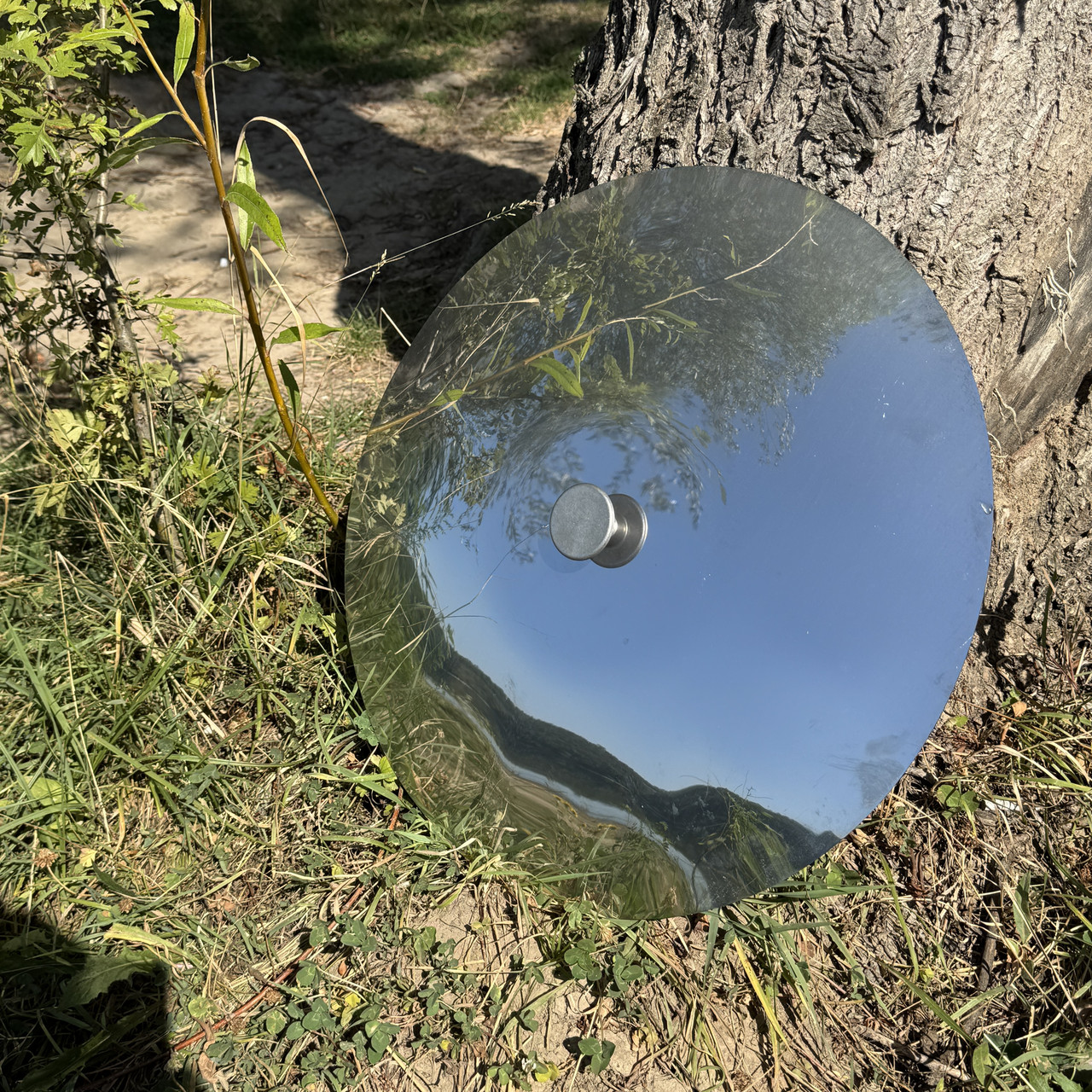 Сковорідка з диску 40см з кришкою нержавійкою та чохлом - зображення 3