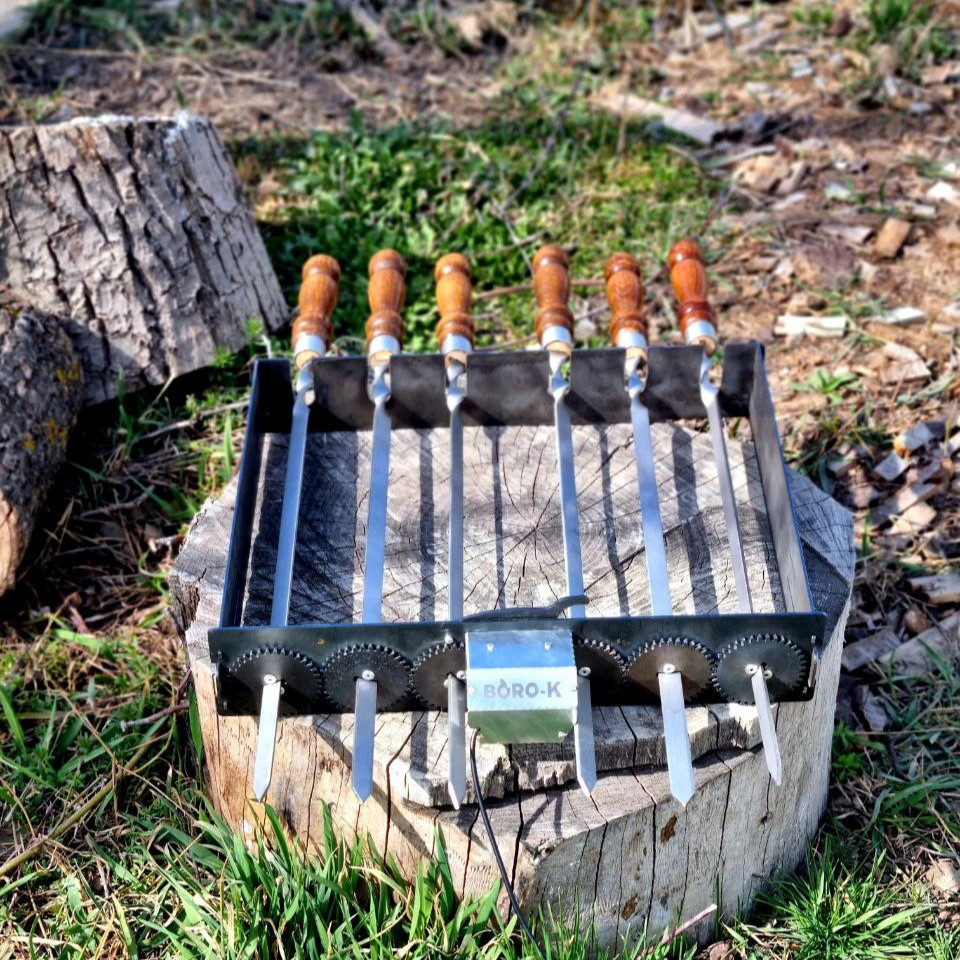 Автоматична шашличниця на 8 шампурів - зображення 2