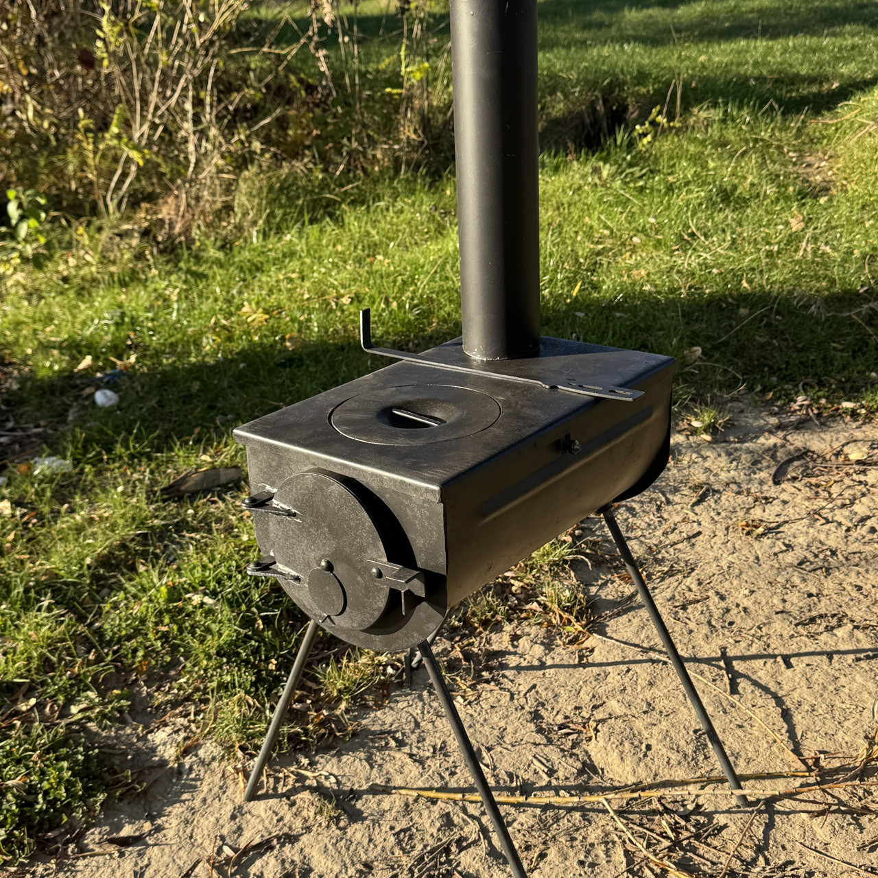 Буржуйка Трансформер зі сталі 2,2 мм, для опалення 30кв. метрів - зображення 3