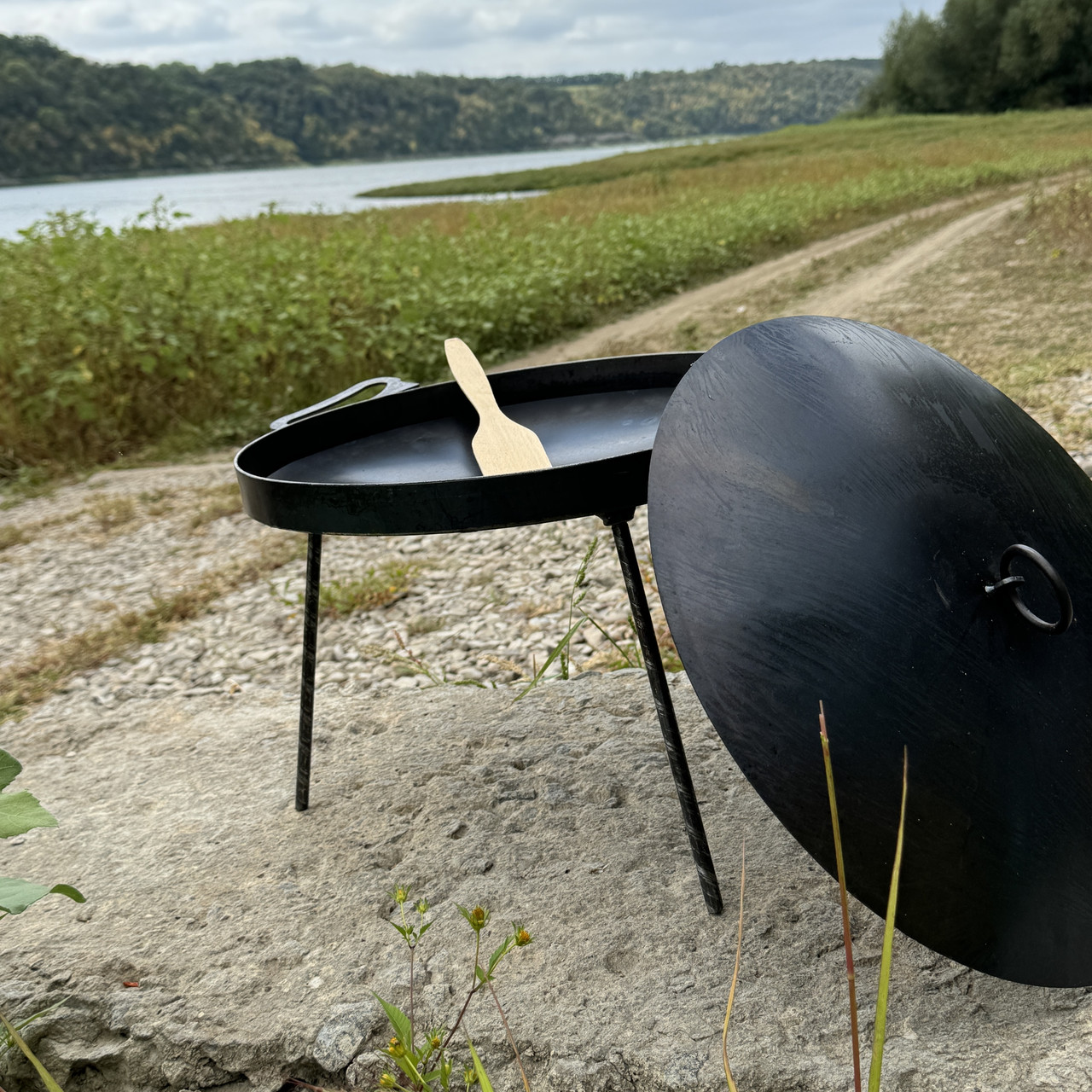 Сковорідка з диску 60см з кришкою